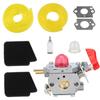 Для 545081857 Комплект карбюратора Для BVM200FE Для 25CC Садовый воздуходув Запасные части Для 25CC Двигатель Аксессуары для электроинструмента