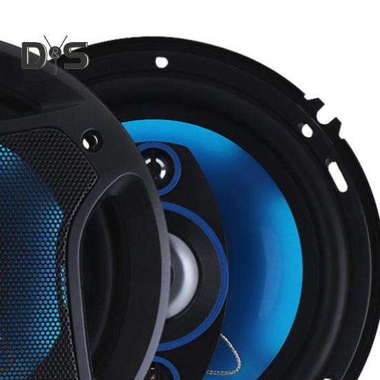 2 шт. автомобильный аудиодинамик полночастотный стереоэффект без потерь 6,5-дюймовый автомобильный коаксиальный звуковой сигнал для фургона