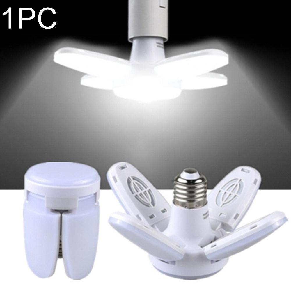 1 шт. E27 светодиодный светильник для гаража, деформируемый AC85-265V 28 Вт 3800LM, потолочный светильник, лампа для мастерской WBL