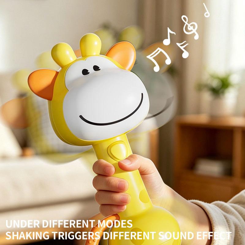 Baby Music Rattle Teething Toy Soothing Infant Sensory Development Grip Training newborn Gift Set
