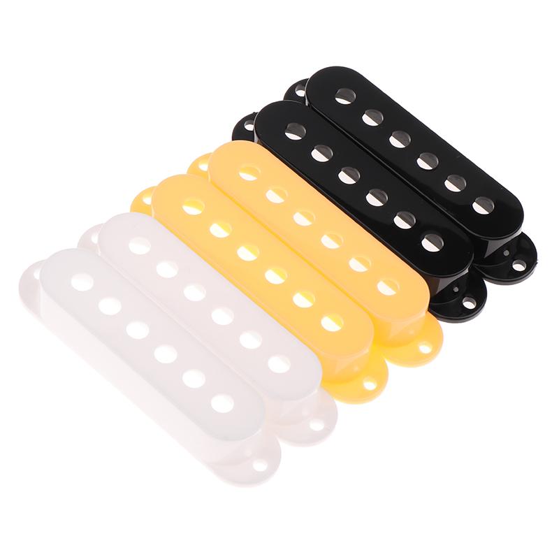 2Pcs 48/50/52Mm Guitar Multi Color Plastic Single Coil Pickup Covers Electric Guitar Pickup Lid/Shell/Top Guitar Parts