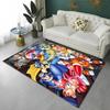 Retro Games Megaman Rockman Cartoon Carpet Rug for Home Living Room Bedroom Sofa Doormat Decor,Child Area Rug Non-slip Floor Mat