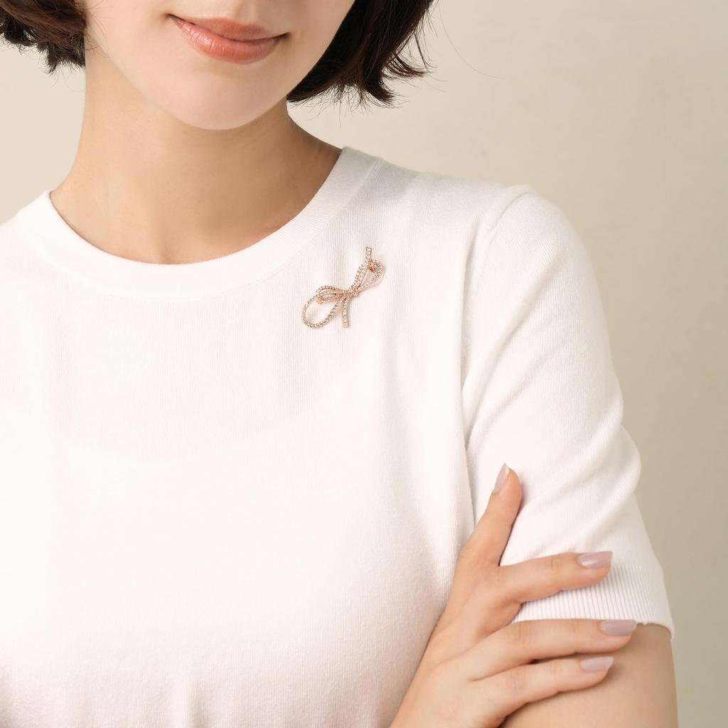 Ribbon Brooch VBMV4513 P2 [Vendome Boutique]