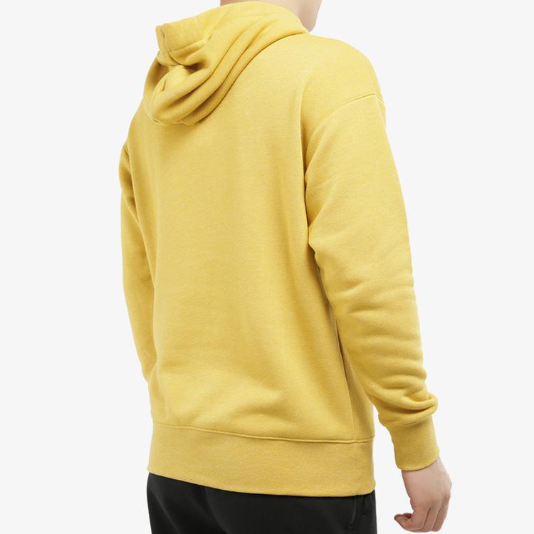 Nike Мужская спортивная толстовка с капюшоном Club Fleece Желтая CN8753-711