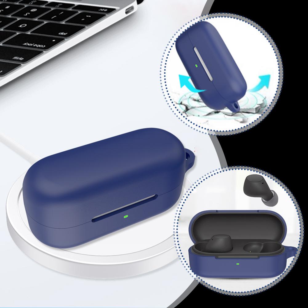 Для WF-C510 Чехол для наушников Силиконовый чехол для Sony Зарядное устройство для пыли Ушной чехол WF-C510 Противоударный чехол S2F7