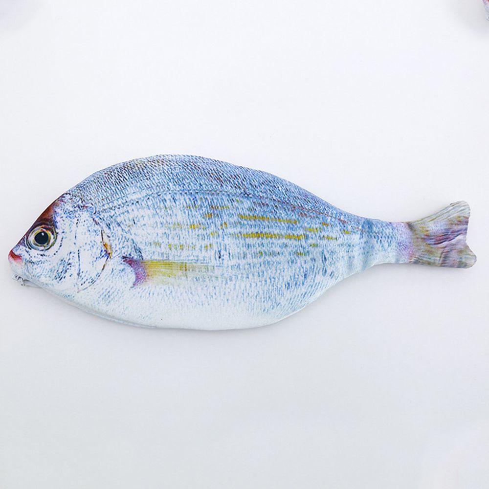 Сумка для хранения в форме рыбы, косметичка, школьные принадлежности, держатель для ручек, пенал, пенал, коробка для ручек