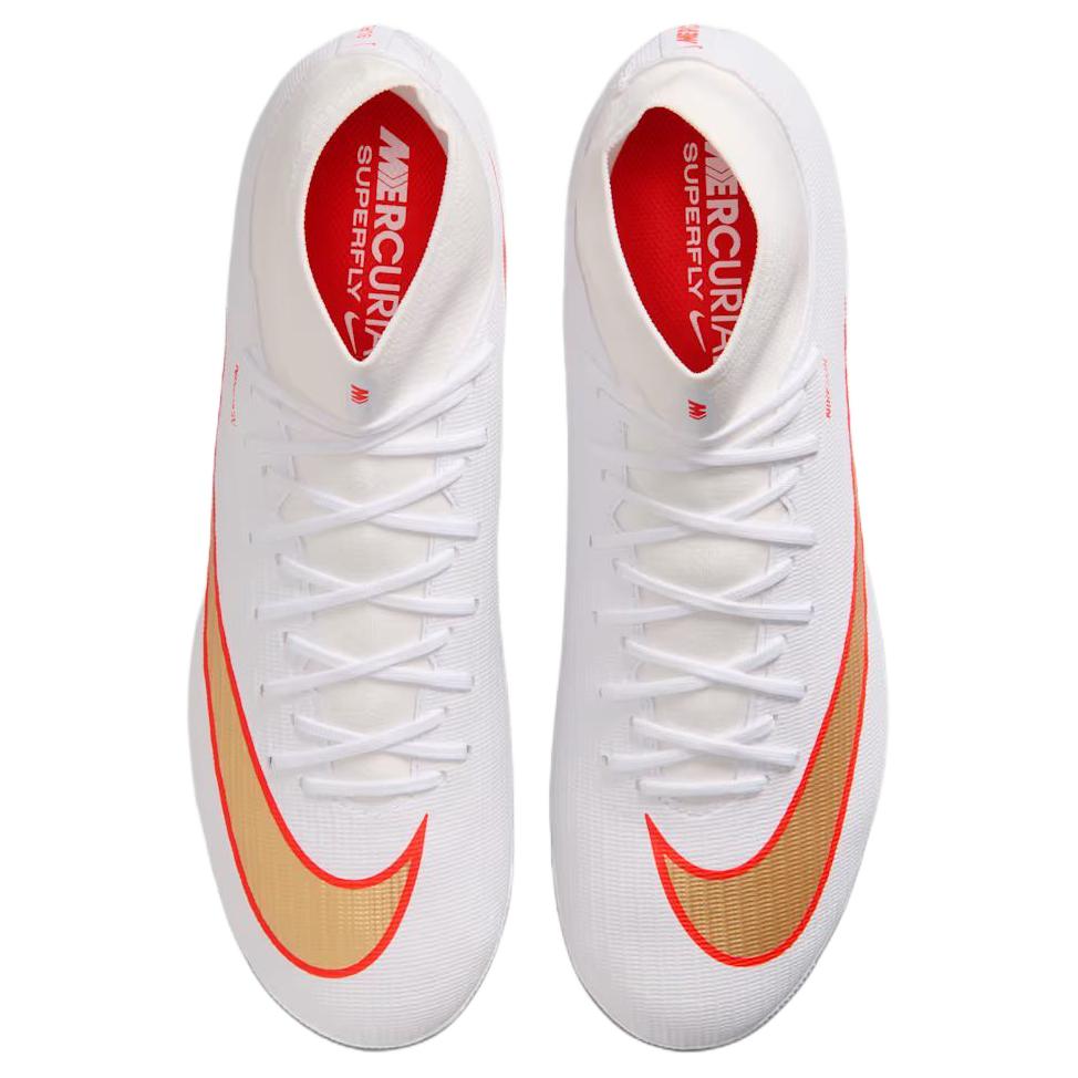 Nike Футбольные бутсы Mercurial Superfly 11 Унисекс Высокие Белый/Ярко-Темно-Красный IO1496-100
