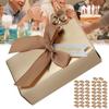 50 шт. Свадебные бонбоньерки, конфеты, сувениры, подарочная бумажная коробка для свадьбы с бантиком, золото