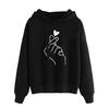 Womens Long Sleeve Hoodie Sweatshirt Jumper Hooded Pullover Tops Blouse