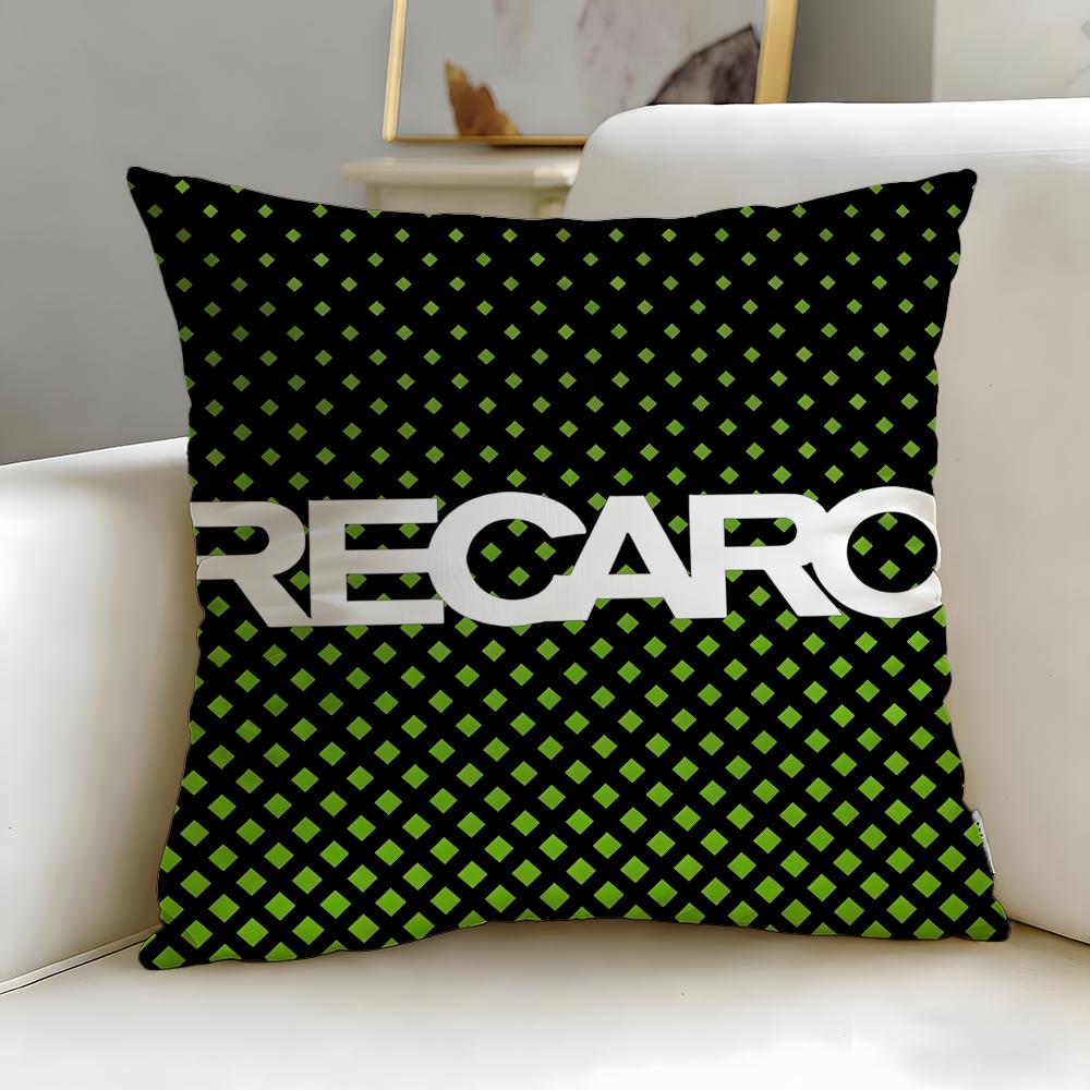 Классический бренд Recaro Чехол для подушки Мягкий и легко моющийся Наволочка – Универсальный для дивана, кровати, путешествий и офиса