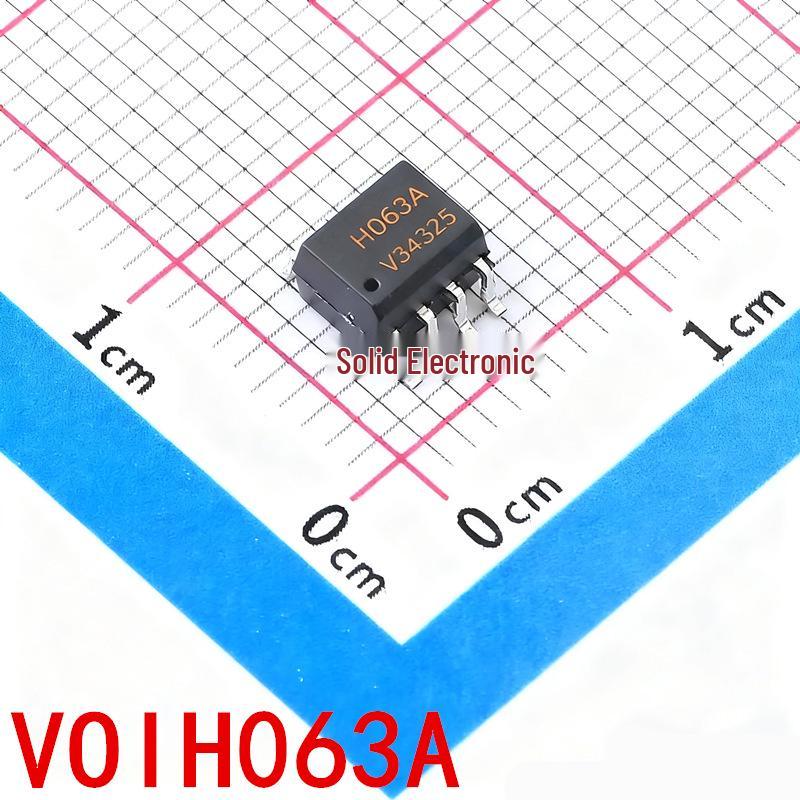 Новый Оригинальный VOIH063A SOP-8 Оптопара с Логическим Выходом для Поверхностного Монтажа