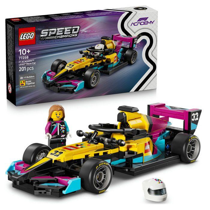 LEGO Speed Champions 77258 Voiture de Course F1 ACADEMY LEGO - Jeu de Construction 10 ans