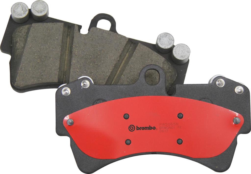 Brembo Premium Ceramic Brake Pads, Comfort-Priority Type, Front, for Honda CR-V RD4/RD5, Accord Coupe/Wagon, and Other Vehicles, Part Number: P28 042N
