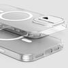 Улучшенный матовый чехол Magsafe для iPhone 16 Plus/16/15/14/13 Pro Max с кнопкой AI, устойчивый к падениям, прозрачный магнитный чехол