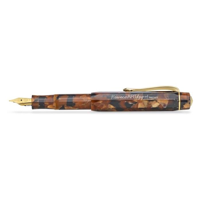 Kaweco Art Sport Fountain Pen EF Extra-Fine Hickory Brown 11000195