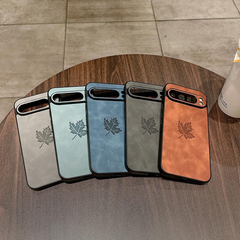 Чехол-протектор для всего объектива для Google Pixel 7 Pro 7A 8 8A 8 Pro для Pixel 9 Pro XL Кожаная задняя крышка Мягкий противоударный чехол для телефона