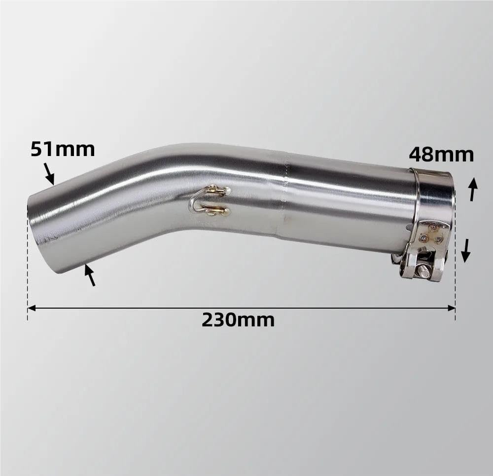 Motorcycle Muffler Exhaust Fits XL750 Transalp 750 CB750 Slip-on Tube