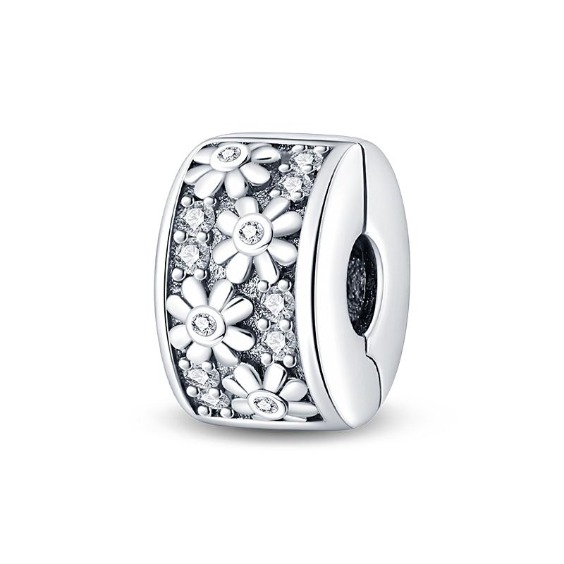 Spring 925 Silver Color Sakura Butterfly Flowers Charms Beads Fit Diy 925 Original Bracelets Fine DIY Jewelry Birthday Gifts