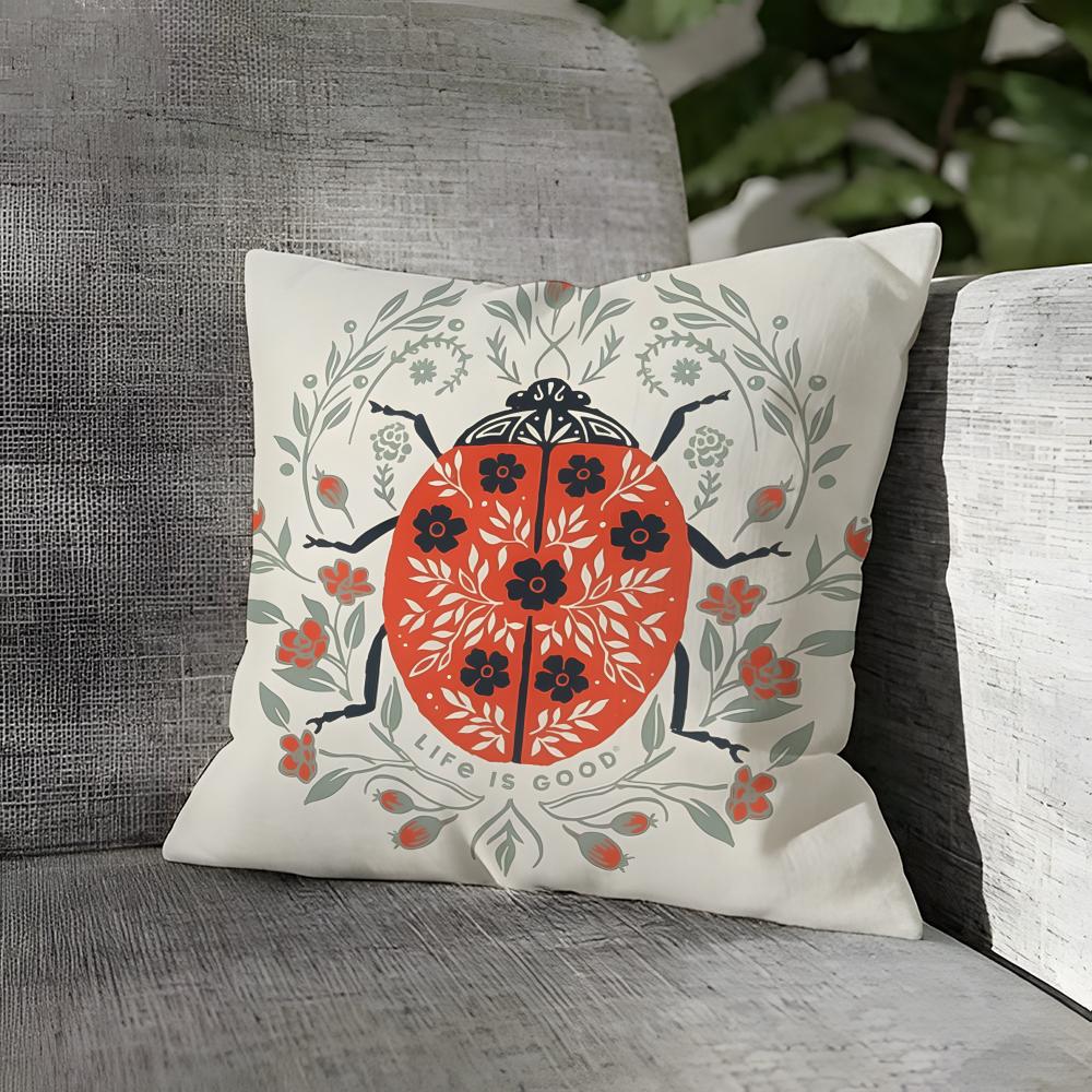 Natural Floral Colors Animal Print Pillow Case Linen Pillows Case Cushions Case Sofa Pillows Case Decor Home