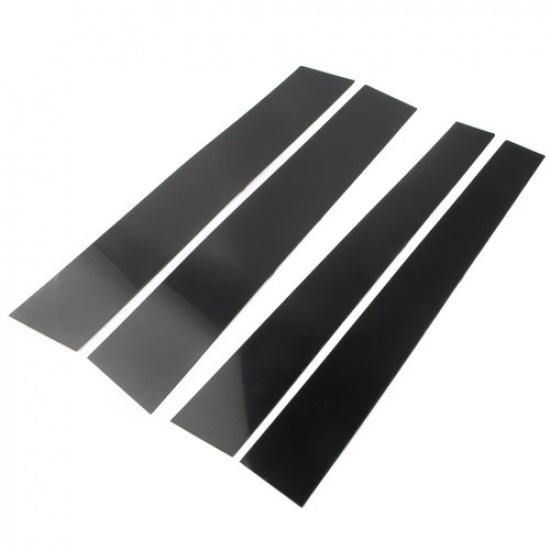 Накладки на стойки и двери ДЛЯ TOYOTA Tundra 2007-2020 Черные(4шт / Set)