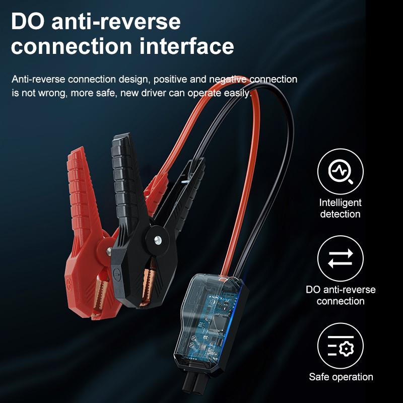 ZapZone 20000mAh Car Jump Starter 2000A - Портативный аварийный усилитель аккумулятора с двумя зарядными устройствами USB, подходит для разряженных автомобильных аккумуляторов и телефонов