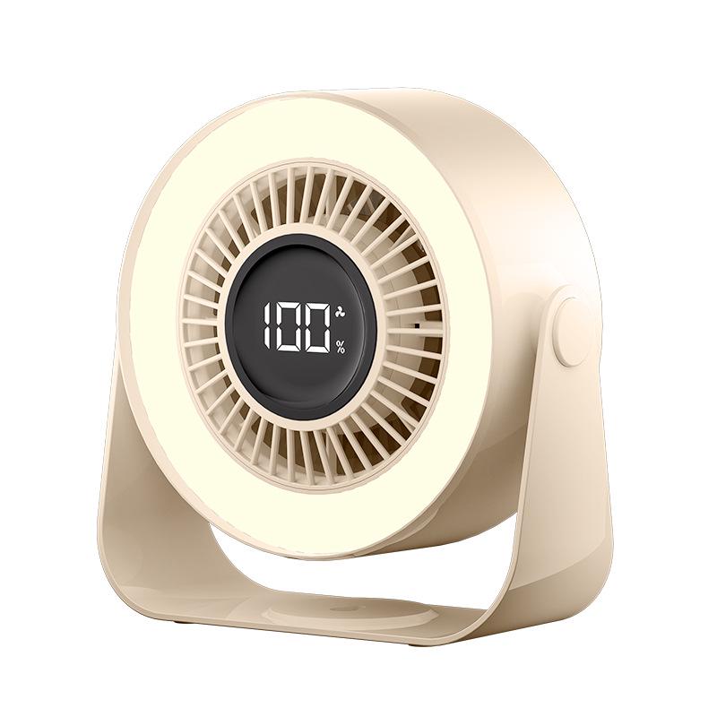 Compact USB Desktop Fan: Portable, High-Power Circulation for Home and Office
