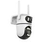 ICSee Двухобъективная HD WiFi Умная Камера, 360° Полноцветное Ночное Видение, Система Безопасности