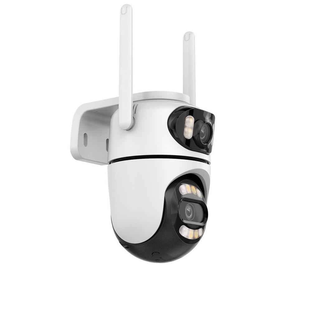 ICSee Двухобъективная HD WiFi Умная Камера, 360° Полноцветное Ночное Видение, Система Безопасности