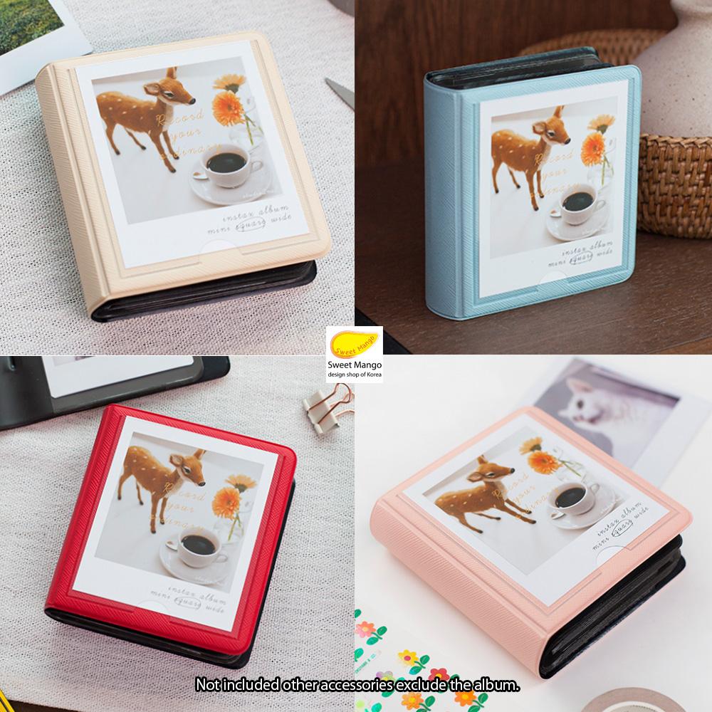 Мини-фотоальбом Polaroid KOREA 2NUL SQUARE V2 для книги для хранения INSTAX с 28 карманами