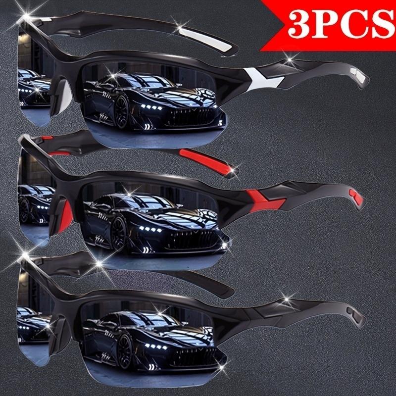 New Outdoor Sports Color Changing Mirror Day and Night Dual-use Men's and Women's Cycling Goggles Windproof and UV Resistant