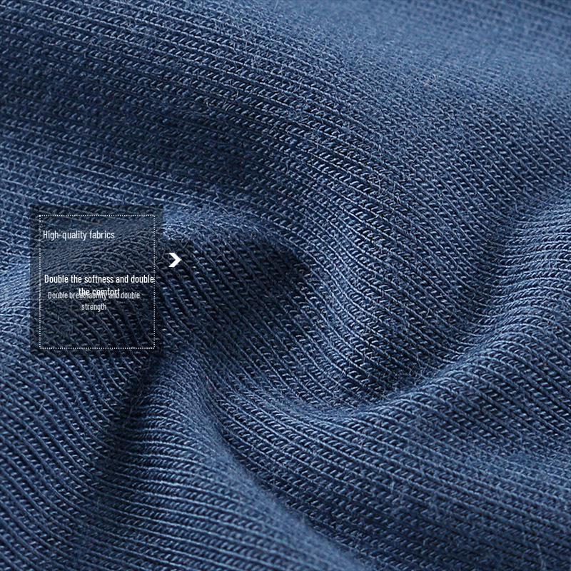 Мужские облегающие теплые леггинсы из хлопка и шерсти на осень-зиму