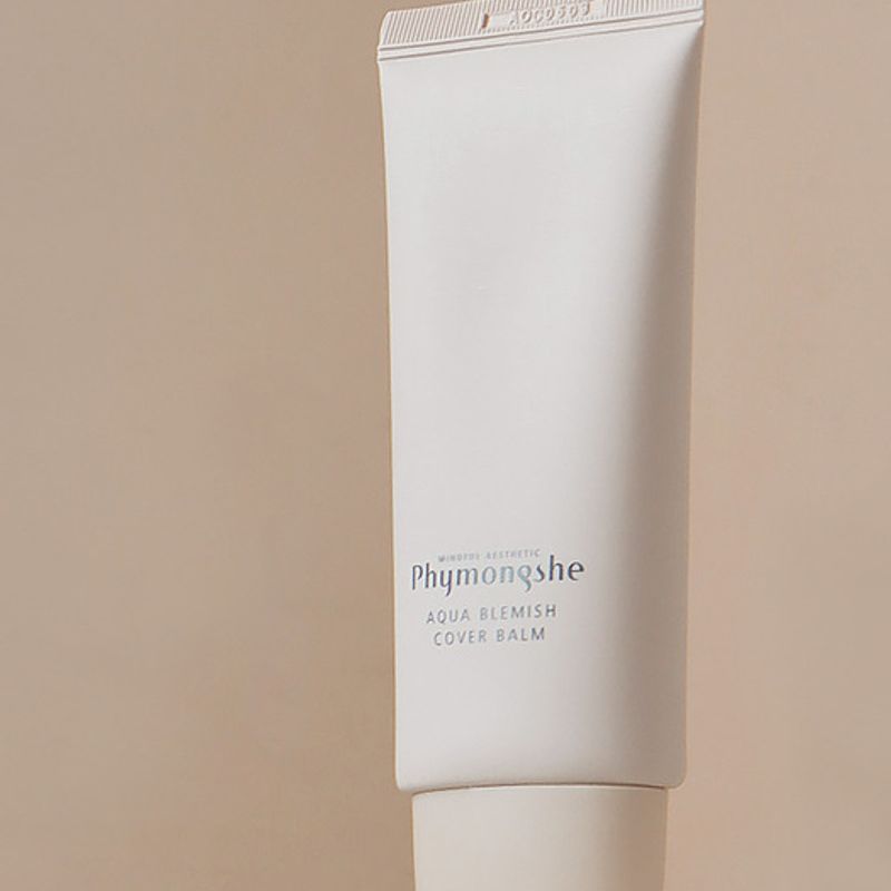 PHYMONGSHE Aqua Blemish Cover Balm 50мл (НОВЫЙ Нейтральный Мягкий Бежевый Цвет)