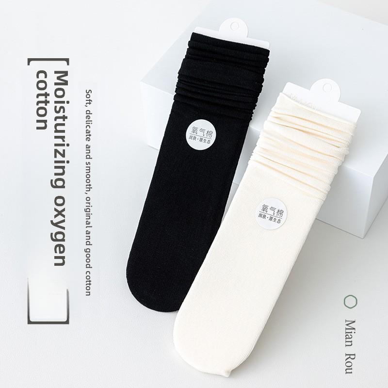 5 пар носков женские летние тонкие носки средней длины ворсовые чулки чулки