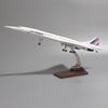 Модель самолета British Airways Concorde из металлического сплава в масштабе 1-125, 50 см, модель самолета Великобритании, детские подарки на день рождения, коллекционные игрушки