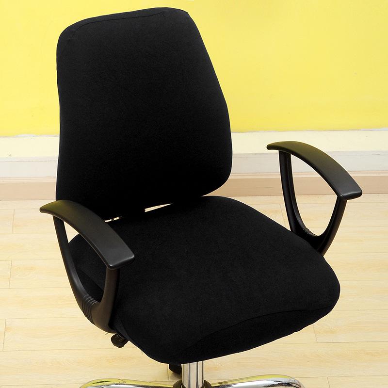 Printed Stretch Split Seat Cover Universal Computer Sectional Chair Covers Home Decor Rotating Lift Office Chair Protectors