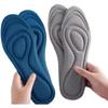 999 4D Memory Foam Orthopedic Insoles For Shoes Nano Antibacterial Deodorization Sweat Absorption Insert Sport Shoes Running Pads