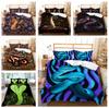 Snake Patterned Bedding 3D Printed Terrifying Animal Bedding and Pillowcases 2/3 PCS Soft and Machine Washable Home Decoration for Boys' Rooms