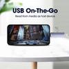 Многофункциональное устройство чтения карт 6 в 1 USB 3.0 к адаптеру Micro OTG Type C с поддержкой TF SD-карты USB-флеш-накопитель для ноутбуков, телефонов и планшетов Android