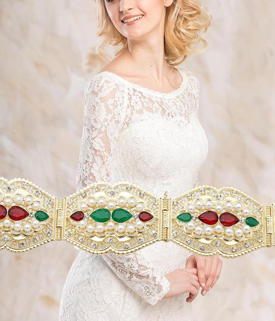 Шикарный пояс с жемчугом для женщин, свадебный пояс, ювелирные изделия, кристалл, регулируемая длина, подарок для невесты
