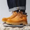 2025 новые ретро-ботинки Martin мужские осенние британские ботинки из ревеня ручные ботинки пустыни 26223-J