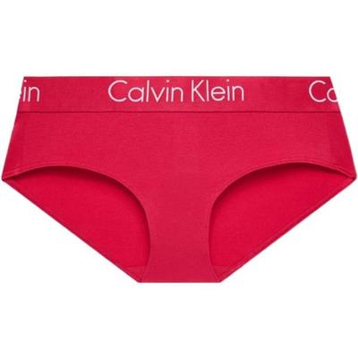 Логотип на талии, дышащие полубикини-трусы, женское нижнее белье, красный цвет QP1057A-XBV
