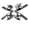 Door Handle Bowl Cover Trim  2024 2025 for Ford Ranger Plastic Chrome Matte Black Car Styling  Accessories