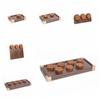 Necklace Jewelry Display Stand Walnut Wood Bracelet Display Rack Bracelet Tray  Bracelet Holder