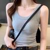 Ribbed Women's Camisole: Slim Fit Sleeveless Top for Spring, Summer & Autumn – Anti-Exposure, Inner & Outer Wear
