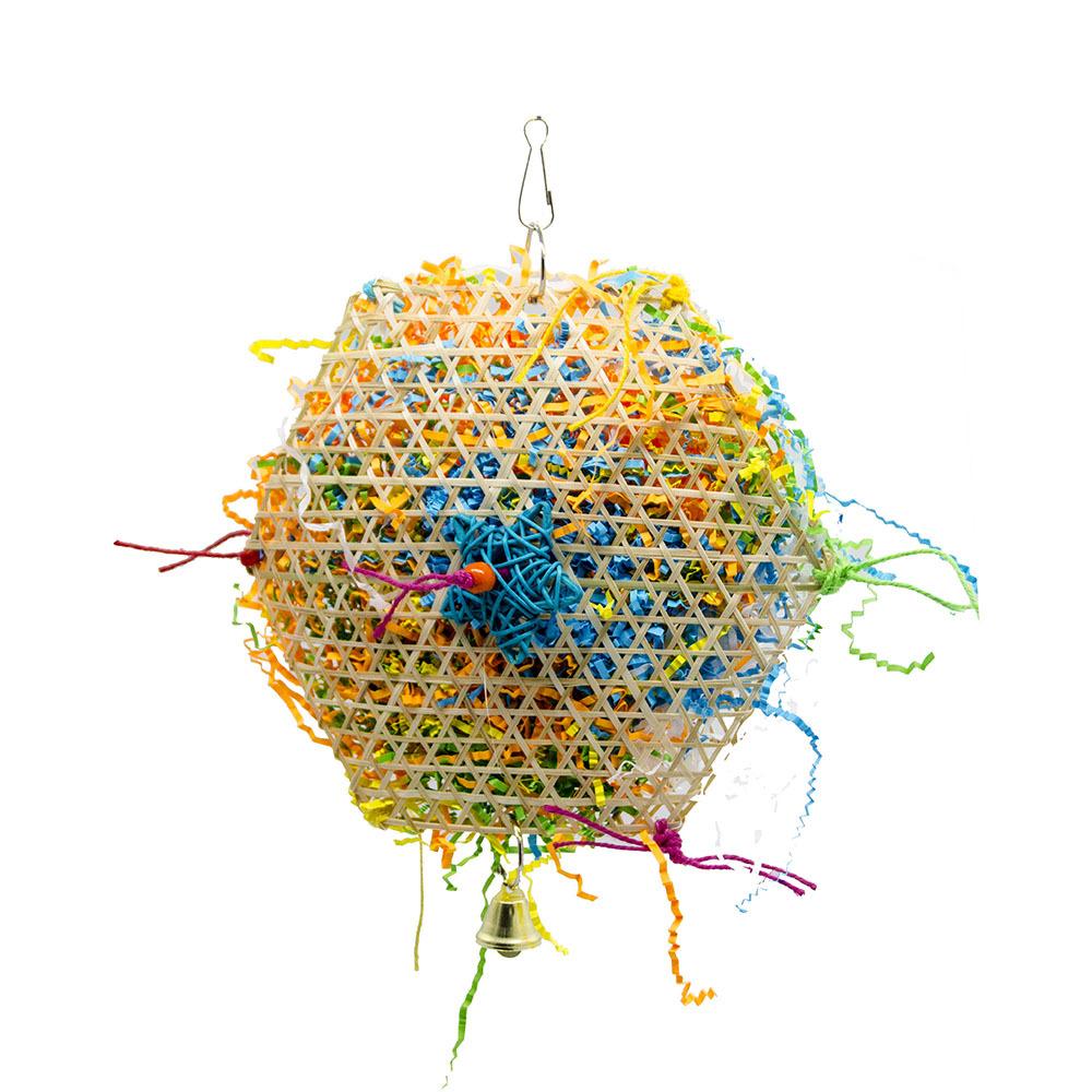 Игрушка-измельчитель попугаев, сухая антикусательная игрушка для клетки попугая, жевательная игрушка с колокольчиком, игрушки для попугаев и аксессуары для птиц для домашних животных