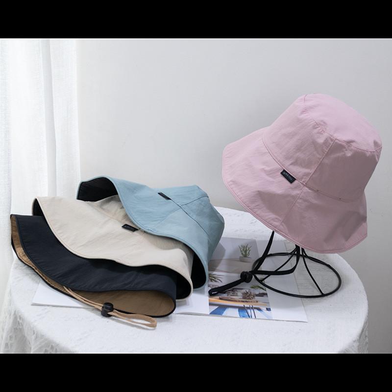 Рыбацкая шляпа женская летняя двусторонняя УФ-шляпа от солнца из дышащей ткани для активного отдыха