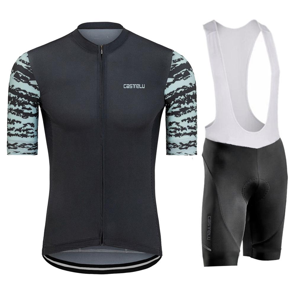 2026 Outdoor Cycling Suit Men's Cycling Clothing Summer Bicycles Jersey Sets Mountain Bike Bib Shorts Motocross Triathlon Maillot Shirts Ciclismo