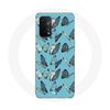 Case - MANIACASE - Oppo A74 - Flexible - Butterflies - Blue