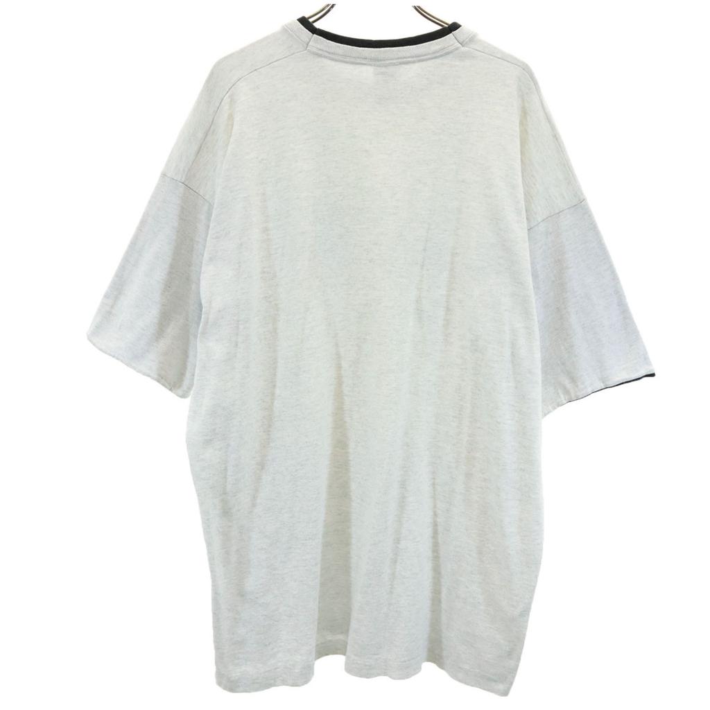 FRUIT OF THE LOOM 90s Made in USA Old FRV Railway Short sleeve T-shirt XL Men's Used