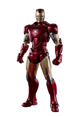 TAMASHII NATIONS SHFiguarts Железный человек Марк 6 (САГА БЕСКОНЕЧНОСТИ) приблизительно. 150 мм ПВХ и АБС литая окрашенная подвижная фигурка